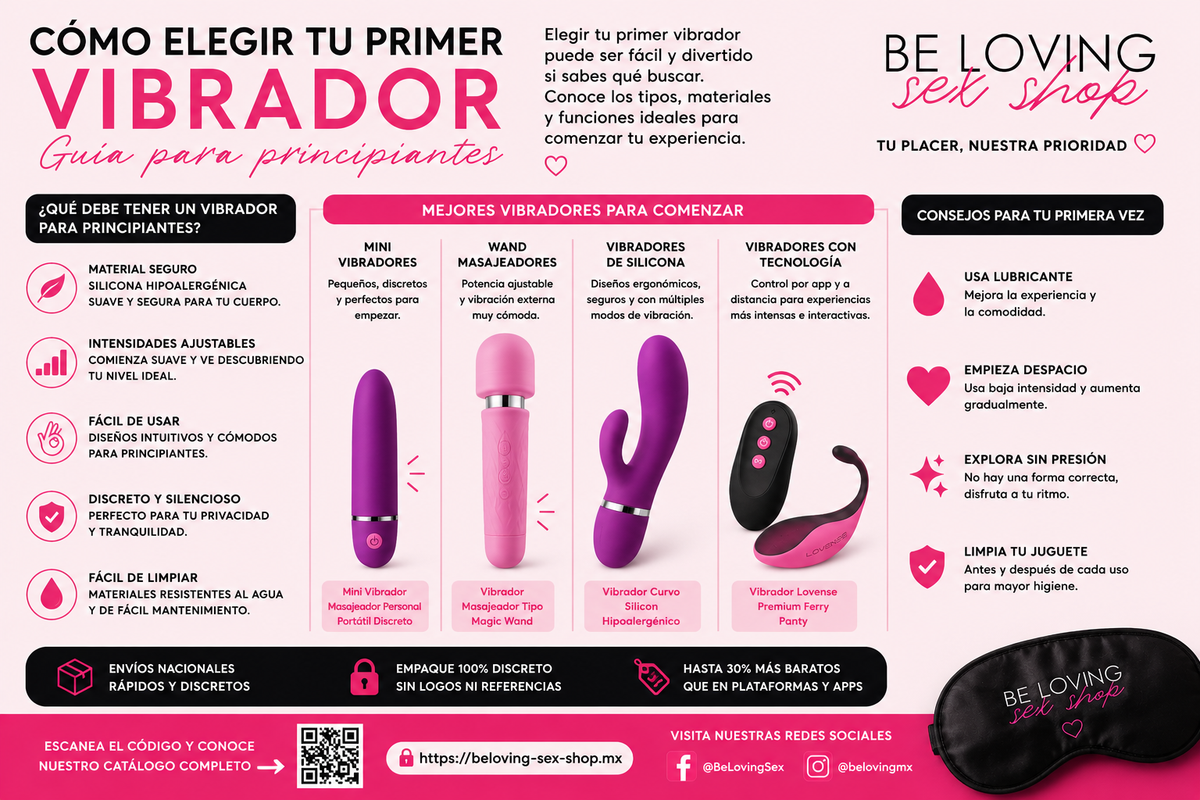 Cómo elegir un vibrador para principiantes: guía fácil y sin complicaciones