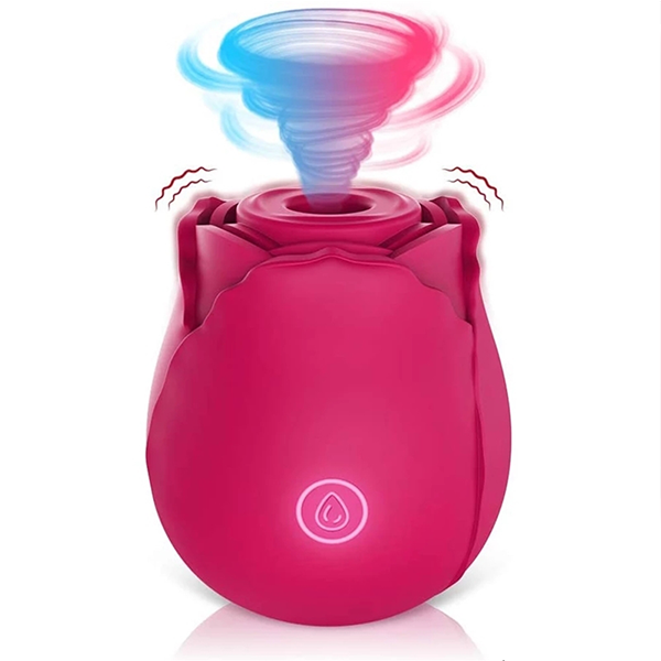 Vibrador Succionador de clitoris en forma de Flor