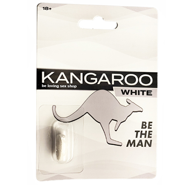 Pastilla Vigorizante Kangaroo White Intense