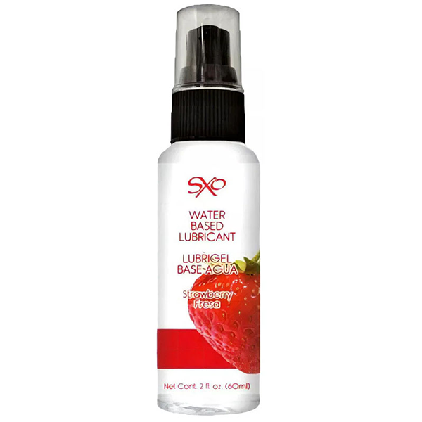 Lubricante Sxo Comestible Sabor Fresa 60 Ml