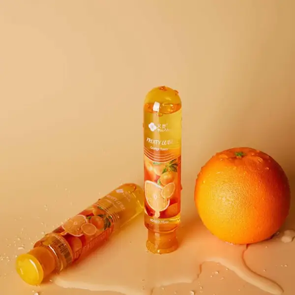 Lubricante Natural Base Agua Orange 80 Ml