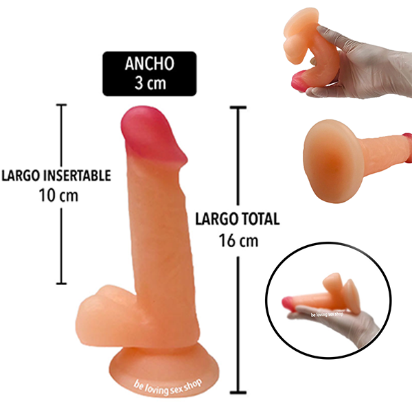 Pequeño Dildo Suave Flexible