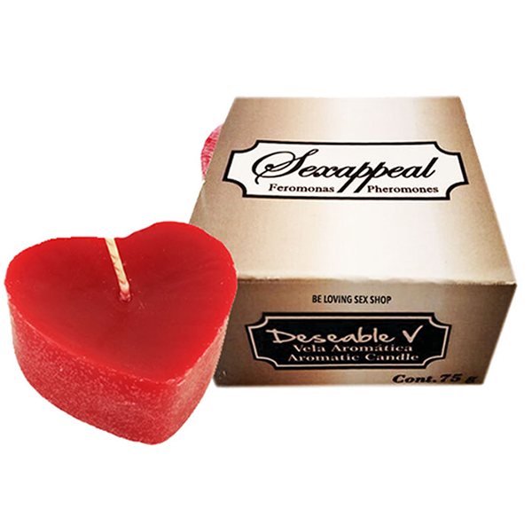 Vela Aromática Con Feromonas Chocolate