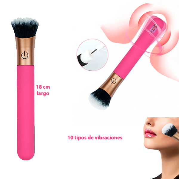 Vibrador Cepillo Maquillaje Punto G