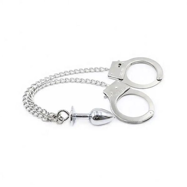 Esposas Con Plug de Metal BDSM