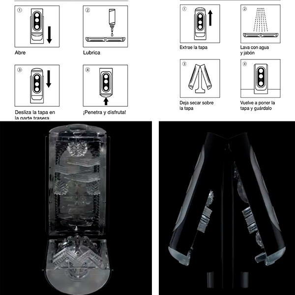 Masturbador Japonés TENGA Flip Hole Black