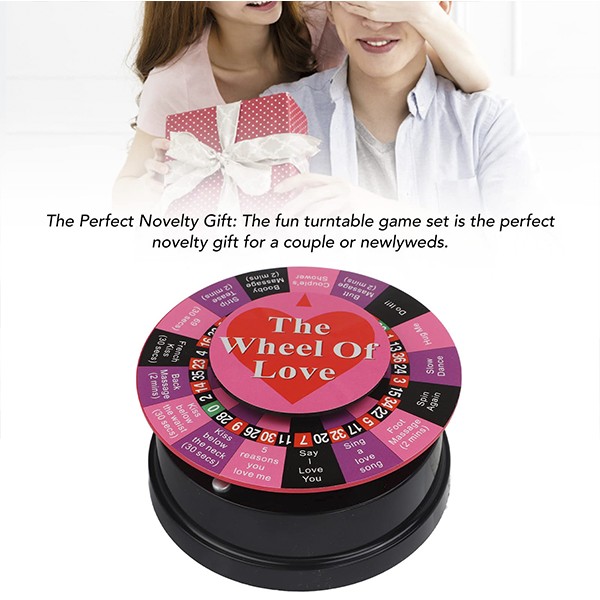 Juego de la Rueda del Amor Ruleta Aleatoria para Juegos de Parejas