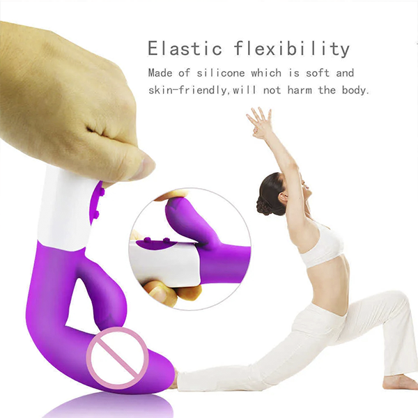 Vibrador Doble Estimulacion Recargable