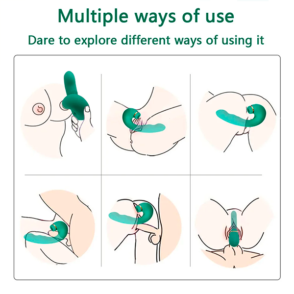 Vibrador Succionador 3 en 1 USB