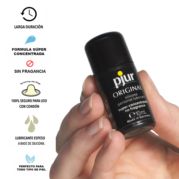 Lubricante Silicon Concentrado Pjur Original 10Ml