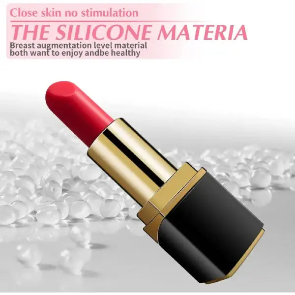 Mini Vibrador Masajeador Tipo Labial 10 Velo Lujo