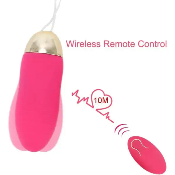 Huevo Vibrador Inalámbrico Con Control Remoto