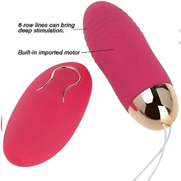 Huevo Vibrador Inalámbrico Con Control Remoto