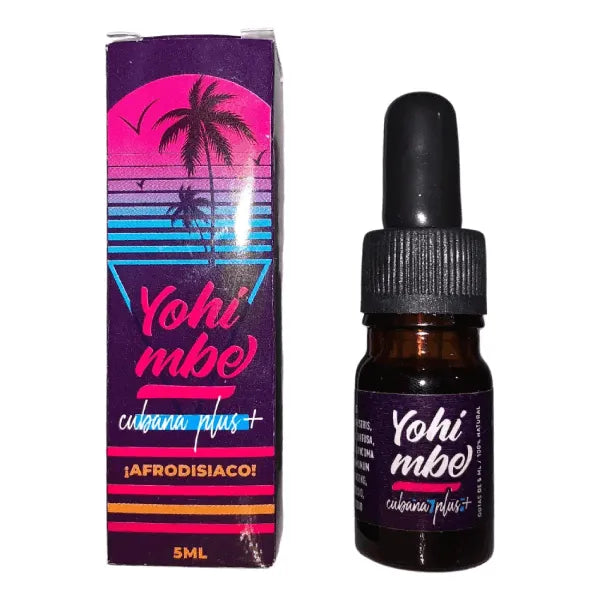 Estimulador Sexual Afrodisíaco Yohimbe + cubana