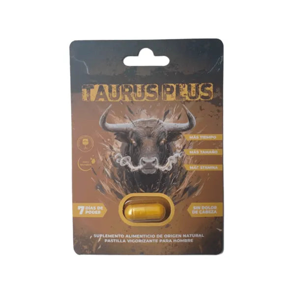 Pastilla Vigorizante Masculino Taurus plus
