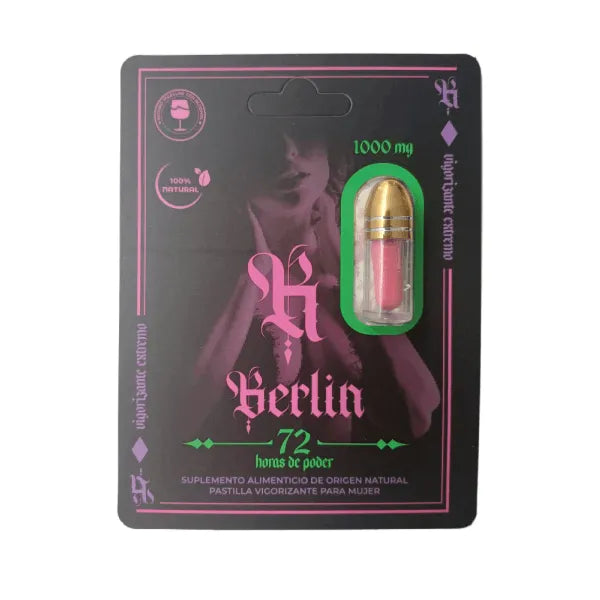 Pastilla Vigorizante Feminino Libido Berlin