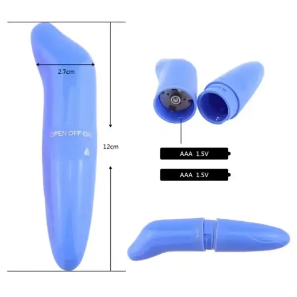 Mini Vibrador Masajeador Personal Portátil Discreto