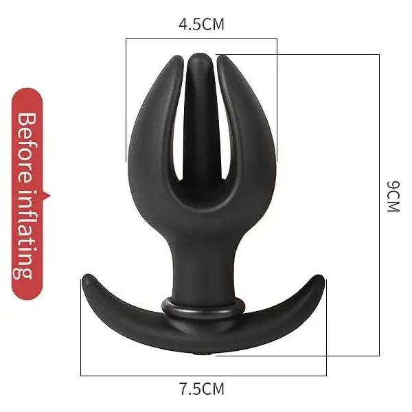Plug Anal Inflable Expandible Silicona