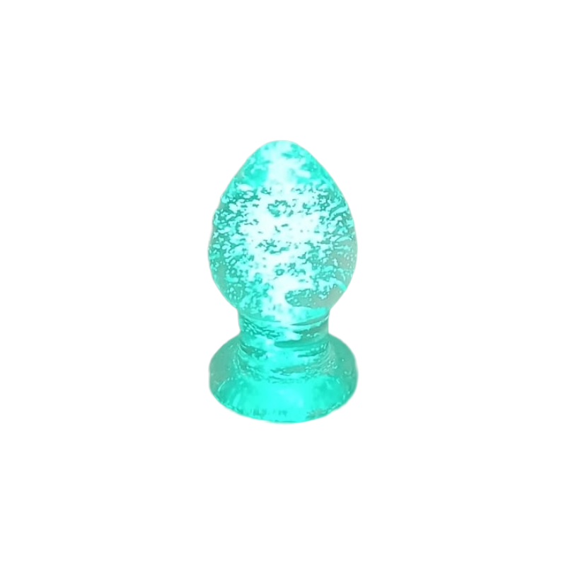 Plug Anal Verde Fosforescente En Oscuridad