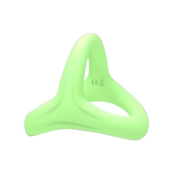 Anillo Triple Para Pene Tipo Funda Estimulador Fosforescente