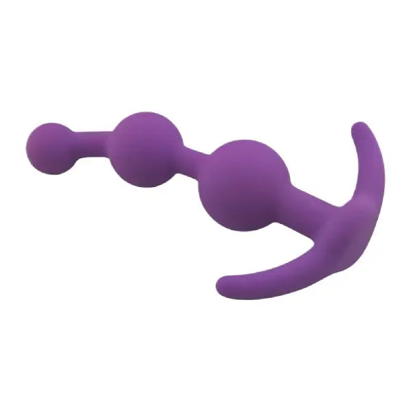 Plug Anal De Bolas Perlas Silicona Flexible