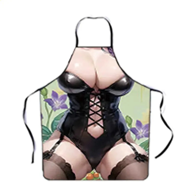 Sexy Y Divertido Delantal Sexy Novedad Mandil Anime - Varios Modelos