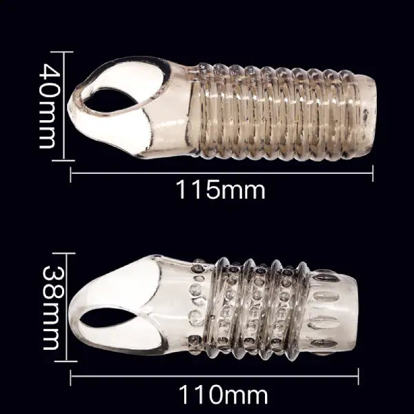 2 Fundas para Pene Abierta Retenedor Humo