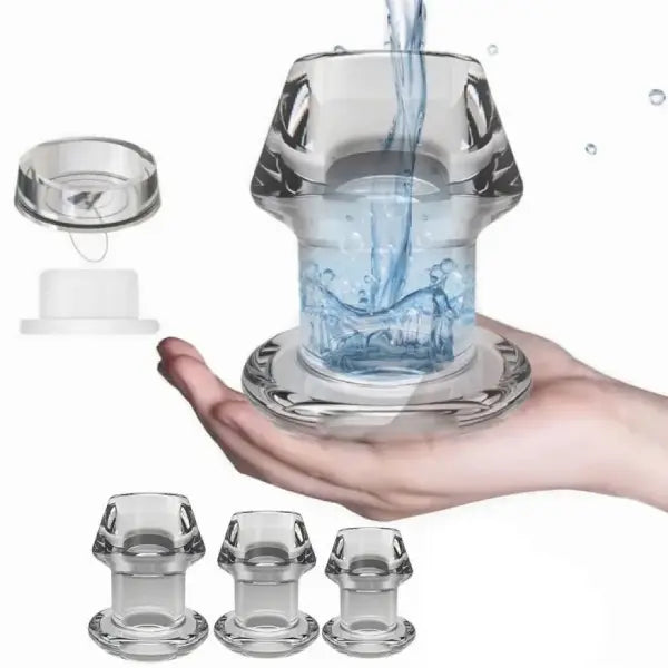 Plug Anal Placer Seguro Hueco Abierto Dilatador Extensor