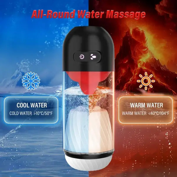 Masturbador Automático Con Rotación Lengua Y App