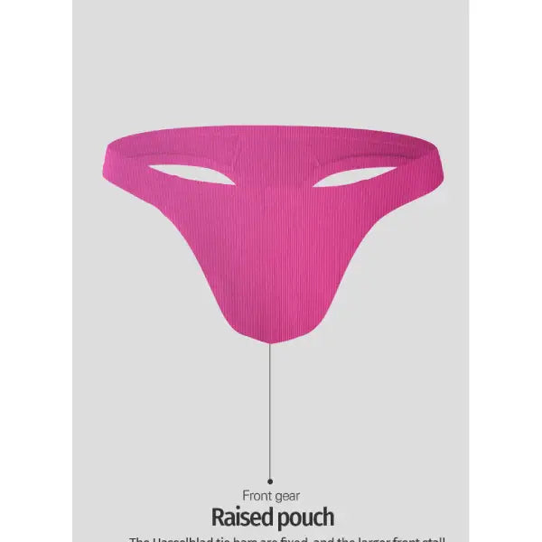 Sexy Tanga Algodón Transpirable Gay String L