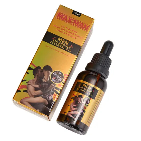 Aceite Max Man Esencial Agrandador Masculino Dureza Rígida