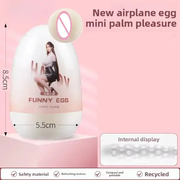 Huevo Masturbador Funny Egg Texturizado