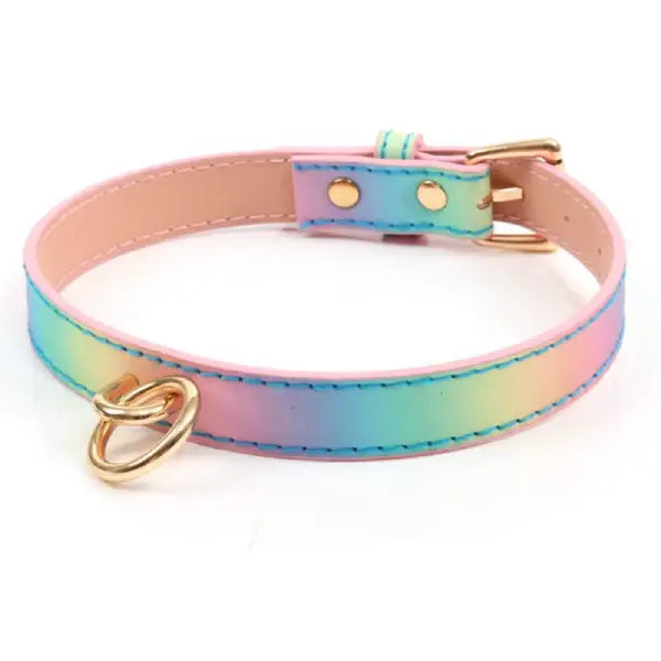 Correa De Sujecion Collar Con Cadena Bdsm