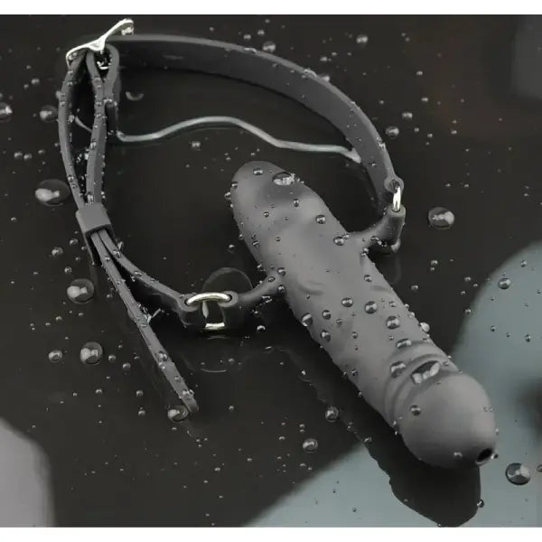 Arnés Con Dildo Mordaza Bdsm Juegos De Restricción