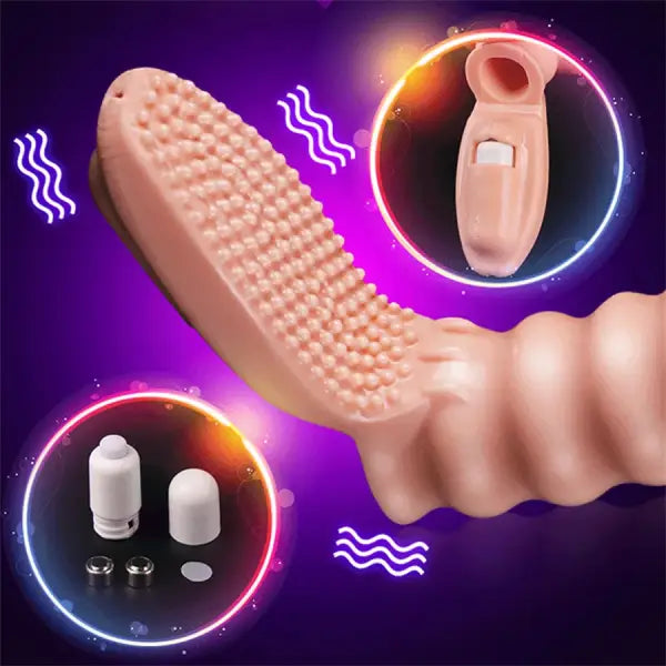 Funda De Dedo Doble Estimulador Punto G Clítoris