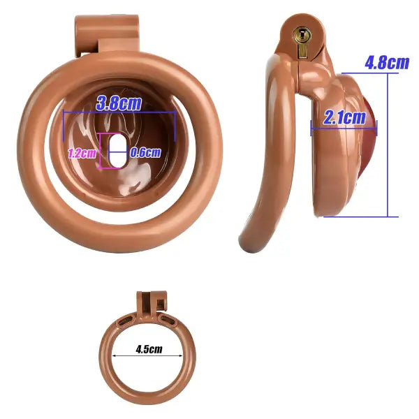 Cinturón Jaula De Castidad Diseño Vagina