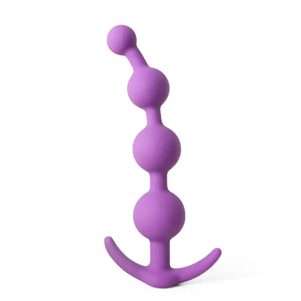 Plug Anal De Bolas Perlas Silicona Flexible