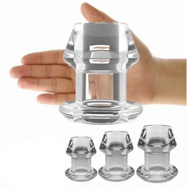 Plug Anal Placer Seguro Hueco Abierto Dilatador Extensor