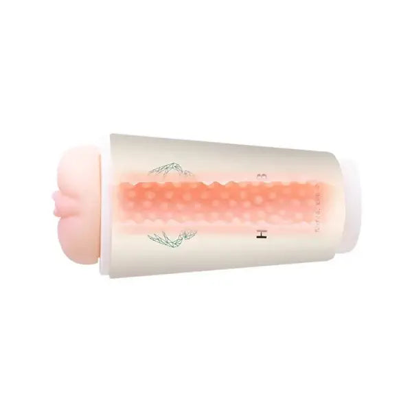 Masturbador Masculino Vagina Vaso Portátil Discreto Café