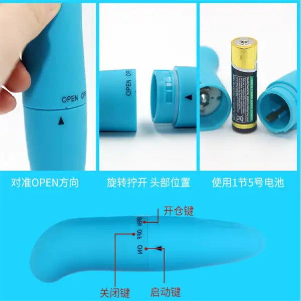 Mini Vibrador Masajeador Personal Portátil Discreto