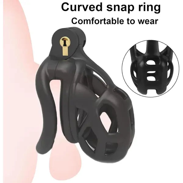 Jaula De Castidad Masculina Con Candado Cobra