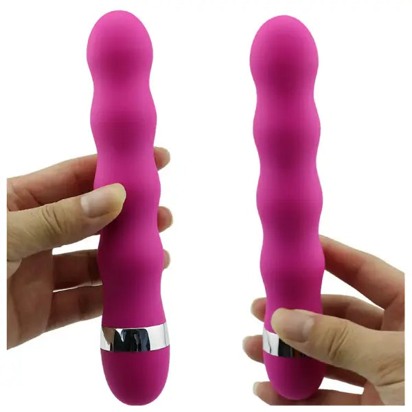 Vibrador Masajeador Personal Ondulado Rosa
