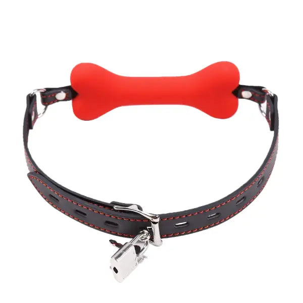 Mordaza De Silicona Huesos, Bondage, Perro