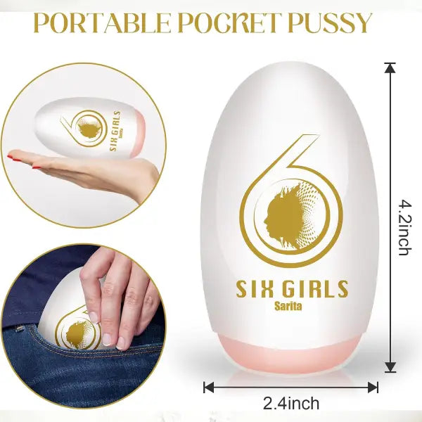Masturbador Pocket Six Girls Sarita