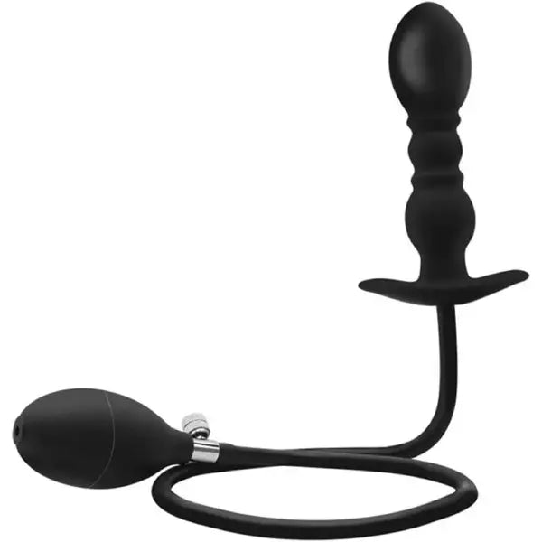 Plug Anal Inflable De Silicona Bomba Manual Expansor