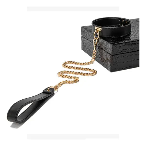 Kit Bdsm Bondage De 7 Piezas Premium Negro
