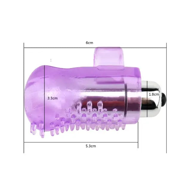 Funda Dedo Vibrador Estimulador De Clítoris