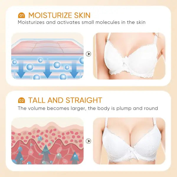 Crema Para Busto Aumenta Reafirma Tonifica Reduce Estría 60g