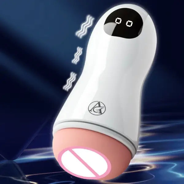 Masturbador Masculino Con Vibración Suave Vagina Realista