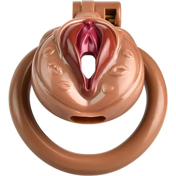 Cinturón Jaula De Castidad Diseño Vagina